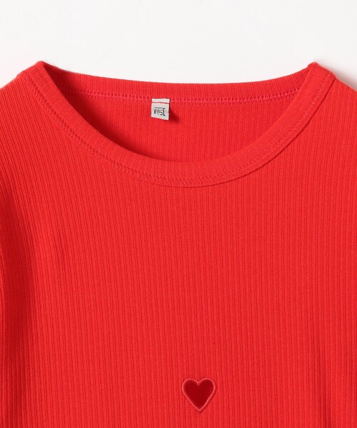 セール】Baserange/ベースレンジ HEART TEE SHIRT/ハートTシャツ