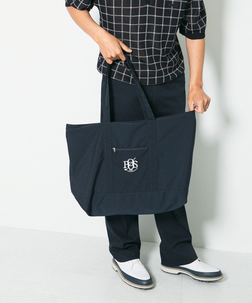 URBAN RESEARCH Sonny Label(アーバンリサーチサニーレーベル)の「OOPS ロゴマークトート(トートバッグ・メンズ・ブラック/カーキ/ネイビー・ONE)」の5枚目の写真