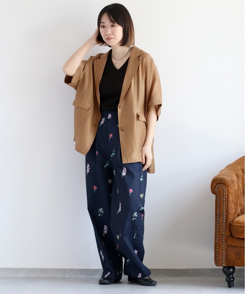 cepo（セポ）の「〈前後2way〉アシメネックタンクトップ（タンクトップ・レディース・オフホワイト/ブラック/ライム・M）」の16枚目の写真