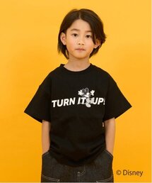 GLAZOS（グラソス）の「【SKIT0LY】【DISNEY】ミッキーマウス/プリント半袖Tシャツ（Tシャツ/カットソー）」