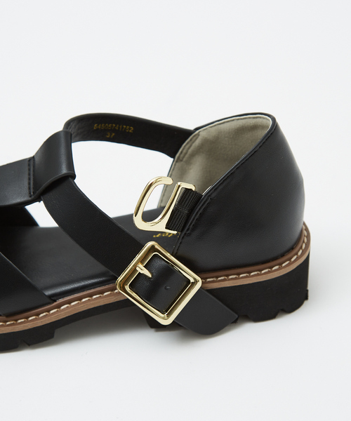 Au BANNISTER（オゥバニスター）の「【販売店舗限定】グルカサンダル（サンダル・レディース・アイボリー/ブラック/ベージュ・37/38/35/36/39）」の11枚目の写真