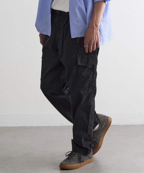 MAGASIN DE MODE Brew（マガジンデモードブリュー）の「【MAGASIN DE MODE Brew】裏メッシュカーゴパンツ MNY（カーゴパンツ・メンズ・グレイッシュベージュ/カーキ/ブラック/ネイビー・M/L/2L）」の5枚目の写真