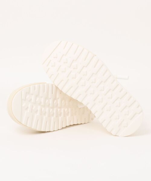 +CLOSET（プラスクローゼット）の「ロープシューレースレザースニーカー（スニーカー・メンズ・ホワイト/ブラック・26.5cm/25.5cm/24.5cm/27.5cm/24.0cm/23.5cm）」の8枚目の写真