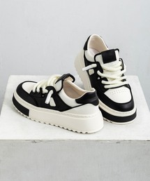 +CLOSET（プラスクローゼット）の「ロープシューレースレザースニーカー（スニーカー）」