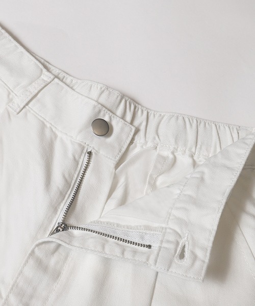 coca（coca）（コカ）の「タックデニムパンツ（デニムパンツ・レディース・ホワイト/ライトブルー/ブルー・S/M/L）」の18枚目の写真