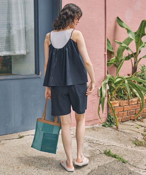 MILLER（ミラー）の「【Robert P. Miller / ロバート・ピー・ミラー】メッシュ ボーダー柄 トートバッグ（トートバッグ・レディース・イエロー/オレンジ/レッド/グリーン・FREE）」の11枚目の写真