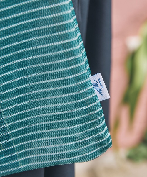 MILLER（ミラー）の「【Robert P. Miller / ロバート・ピー・ミラー】メッシュ ボーダー柄 トートバッグ（トートバッグ・レディース・イエロー/オレンジ/レッド/グリーン・FREE）」の12枚目の写真