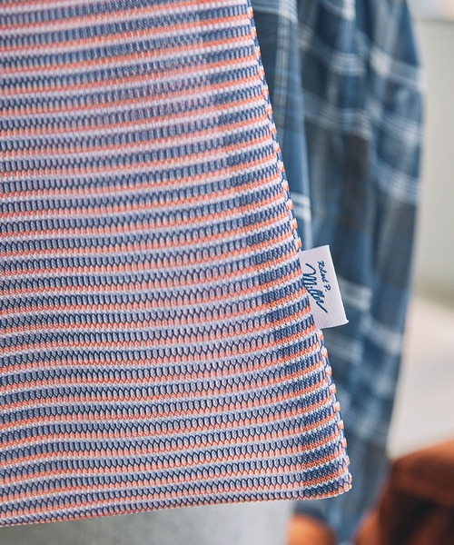 MILLER（ミラー）の「【Robert P. Miller / ロバート・ピー・ミラー】メッシュ ボーダー柄 トートバッグ（トートバッグ・レディース・イエロー/オレンジ/レッド/グリーン・FREE）」の20枚目の写真