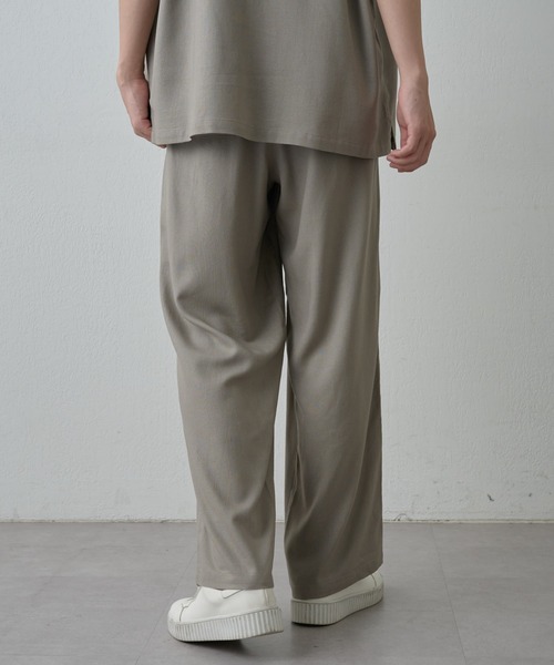 COLONY 2139（コロニートゥーワンスリーナイン）の「ドレープリネンイージースラックス（スラックス・メンズ・ブラック/ベージュ・LARGE/MEDIUM）」の8枚目の写真