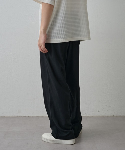 COLONY 2139（コロニートゥーワンスリーナイン）の「ドレープリネンイージースラックス（スラックス・メンズ・ブラック/ベージュ・LARGE/MEDIUM）」の12枚目の写真