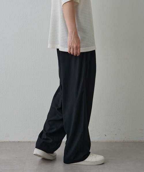 COLONY 2139（コロニートゥーワンスリーナイン）の「ドレープリネンイージースラックス（スラックス・メンズ・ブラック/ベージュ・LARGE/MEDIUM）」の11枚目の写真