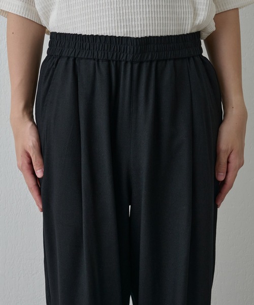 COLONY 2139（コロニートゥーワンスリーナイン）の「ドレープリネンイージースラックス（スラックス・メンズ・ブラック/ベージュ・LARGE/MEDIUM）」の18枚目の写真