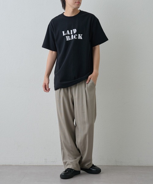 ※2 COLONY CLOTHING リネンイージースラックス ブラック 日本製 2 COLONY CLOTHING リネンイージースラックス ブラック 日本製