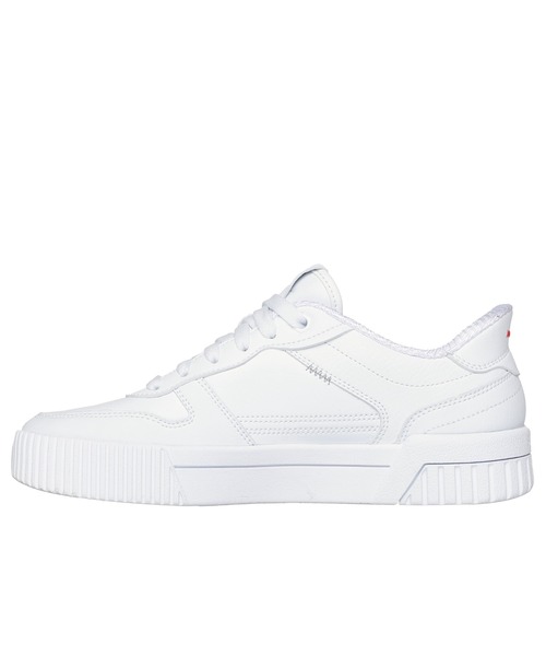 SKECHERS(スケッチャーズ)の「SKECHERS HANDS FREE SLIP-INS JADE-PUT IT IN NEUTRAL / スケッチャーズ ハンズフリースリップインズジェイド-プット イットイン ニュートラル(スニーカー・レディース・ホワイト/ブラック×ホワイト・25cm/24.5cm/24cm/23.5cm/23cm/22.5cm)」の5枚目の写真
