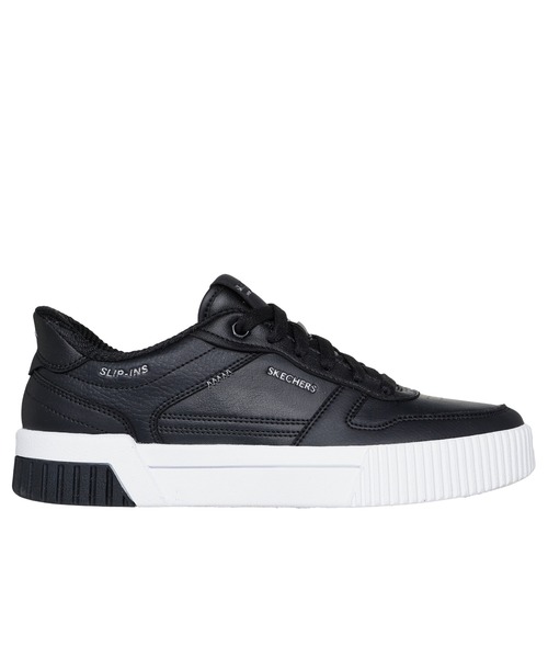 SKECHERS(スケッチャーズ)の「SKECHERS HANDS FREE SLIP-INS JADE-PUT IT IN NEUTRAL / スケッチャーズ ハンズフリースリップインズジェイド-プット イットイン ニュートラル(スニーカー・レディース・ホワイト/ブラック×ホワイト・25cm/24.5cm/24cm/23.5cm/23cm/22.5cm)」の8枚目の写真