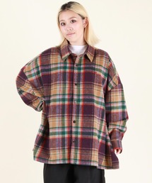 BEVERY HILLS P.C/ビバリーヒルズポロクラブ シャギーチェックシャツジャケット 5487-6142