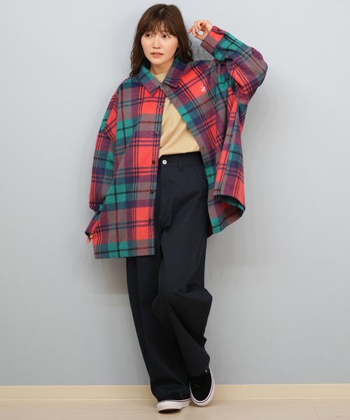 LEPSIMBEVERLY HILLS POLO CLUBシャギーチェックシャツ LEPSIM