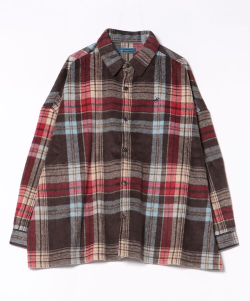 BEVERLY HILLS POLO CLUB シャギーチェックシャツ BEVERY HILLS P.C/ビバリーヒルズポロクラブ シャギーチェック