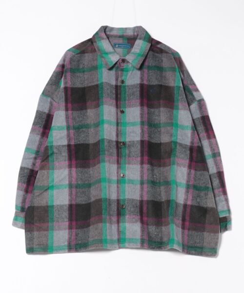 BEVERY HILLS P.C/ビバリーヒルズポロクラブ シャギーチェックシャツ