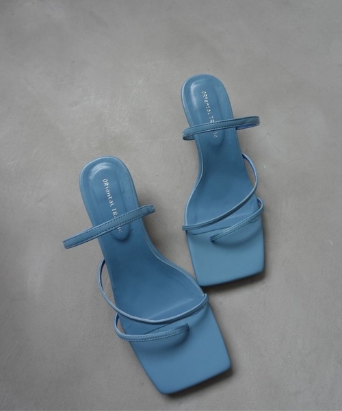 ORiental TRaffic by yuri（オリエンタルトラフィックバイユリ）の「【ZOZOTOWN限定】アシメストラップミュールサンダル/51291（サンダル・レディース・ブラック/ゴールド/シルバー/ブルー・S/M/L/LL）」の21枚目の写真