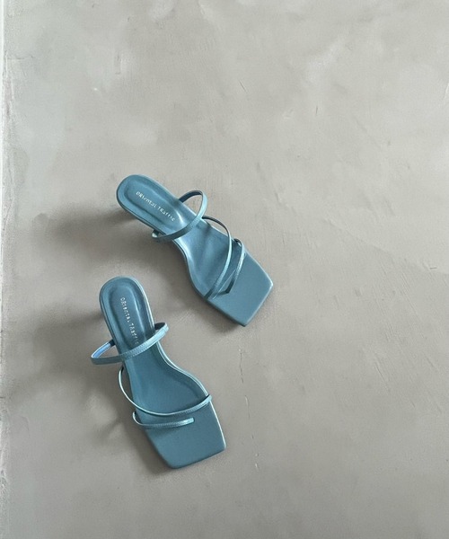 ORiental TRaffic by yuri（オリエンタルトラフィックバイユリ）の「【ZOZOTOWN限定】アシメストラップミュールサンダル/51291（サンダル・レディース・ブラック/ゴールド/シルバー/ブルー・S/M/L/LL）」の19枚目の写真