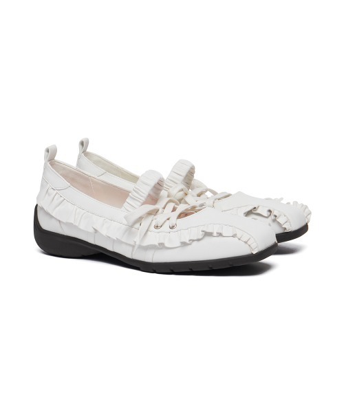 【Rockfish Weatherwear】韓国人気★BLISS RUFFLE SNEAKERS Rockfish Weatherwear] Bliss Ruffle Sneakers - 3 colours
