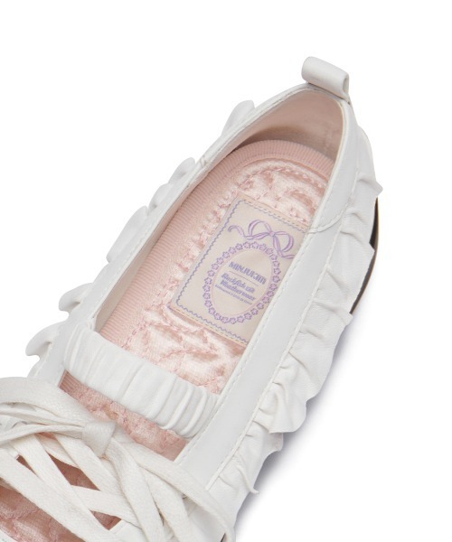 【Rockfish Weatherwear】X MINJUKIM BLISS RUFFLE SNEAKERS ROCKFISH X MINJUKIM BLISS RUFFLE SNEAKERS – SeoulSeoul