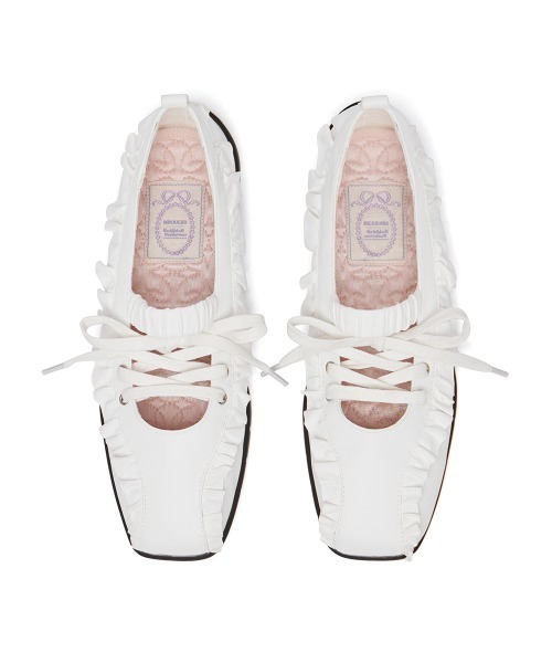 【Rockfish Weatherwear】X MINJUKIM BLISS RUFFLE SNEAKERS ROCKFISH X MINJUKIM BLISS RUFFLE SNEAKERS – SeoulSeoul