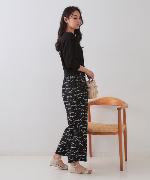 OPAQUE.CLIP(オペークドットクリップ)の「UV Vネックニットカーディガン【接触冷感/洗濯機洗い可/抗ピル】(カーディガン/ボレロ・レディース・ブラック/ブラウン系その他/レッド系1/ホワイト・00)」の5枚目の写真