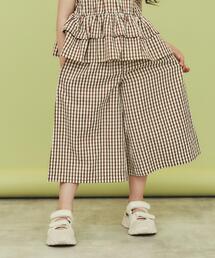 Misha&Puff ギンガムパンツ　イエロー　2-3y 1st drop]Misha&Puff / Izzy Pant / MP173009-732 / Mango Peace