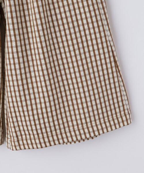 THE SHOP TK （ザ ショップ ティーケー ）の「【110-150】ギンガムチェック柄パンツ/セットアップ可・洗濯機OK（その他パンツ・キッズ・ブラック系1/キャメル・11/12/13/14/15 ）」の11枚目の写真