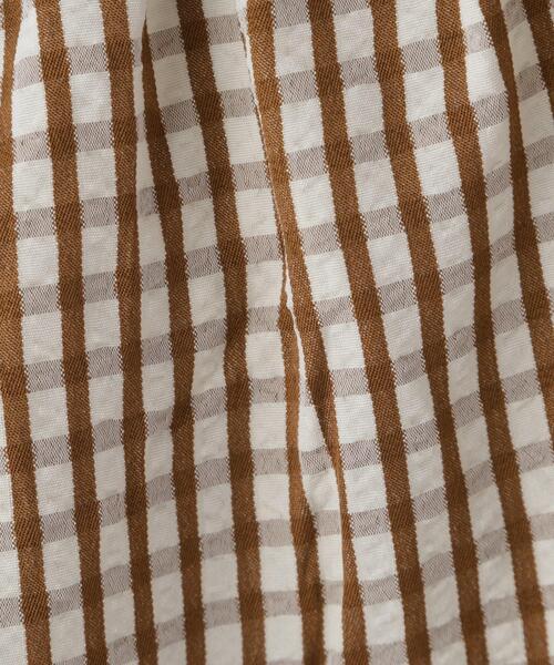 THE SHOP TK （ザ ショップ ティーケー ）の「【110-150】ギンガムチェック柄パンツ/セットアップ可・洗濯機OK（その他パンツ・キッズ・ブラック系1/キャメル・11/12/13/14/15 ）」の13枚目の写真