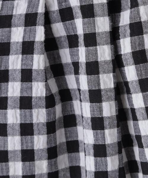 THE SHOP TK （ザ ショップ ティーケー ）の「【110-150】ギンガムチェック柄パンツ/セットアップ可・洗濯機OK（その他パンツ・キッズ・ブラック系1/キャメル・11/12/13/14/15 ）」の14枚目の写真