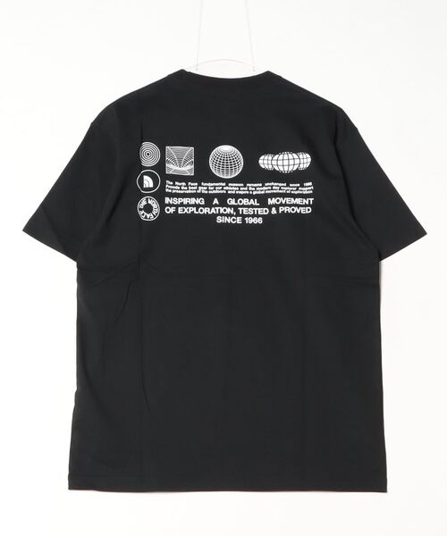 THE NORTH FACE（ザノースフェイス）の「ザ・ノースフェイス / ショートスリーブフラッシュドライグローブグリッドコットンティー NT32550（ユニセックス）（Tシャツ/カットソー・メンズ・ホワイト系その他/ブラック系その他/ブルー系その他・MEDIUM/LARGE/X-LARGE）」の4枚目の写真