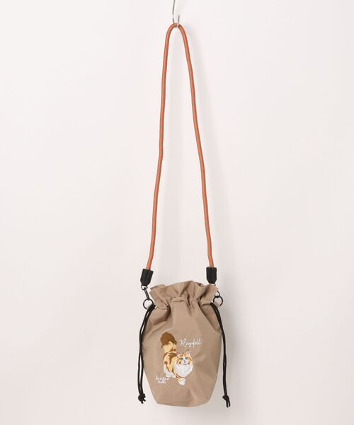 salle de bal（サルデバル）の「【 polka polka / ポルカポルカ 】 アニマル刺繍コードショルダーバッグ　SDI（ショルダーバッグ・レディース・ブラック/ブルー/グレー/ベージュ/ネイビー/グリーン・FREE）」の18枚目の写真