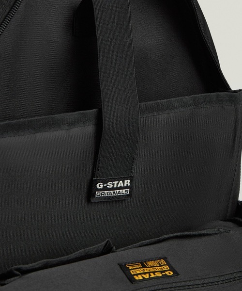 G-STAR(ジースター)の「Cargo Backpack 2.0/ミリタリーディテールカーゴポケットバックパック(バックパック/リュック・メンズ・ブラック・ONE SIZE)」の3枚目の写真