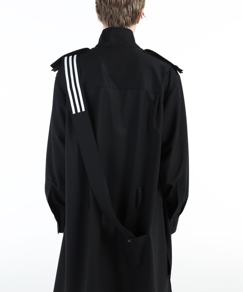 Y-3(ワイスリー)の「Y-3 REFINED WOOL OVERSHIRT(シャツ/ブラウス・メンズ・ブラック・SMALL/LARGE/MEDIUM/X-SMALL/X-LARGE)」の4枚目の写真
