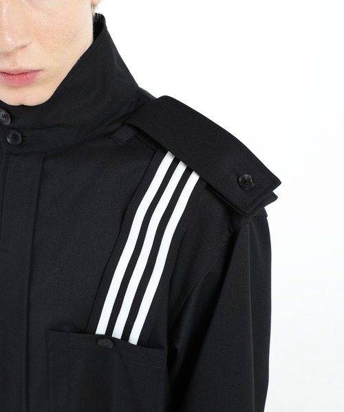 Y-3(ワイスリー)の「Y-3 REFINED WOOL OVERSHIRT(シャツ/ブラウス・メンズ・ブラック・SMALL/LARGE/MEDIUM/X-SMALL/X-LARGE)」の5枚目の写真