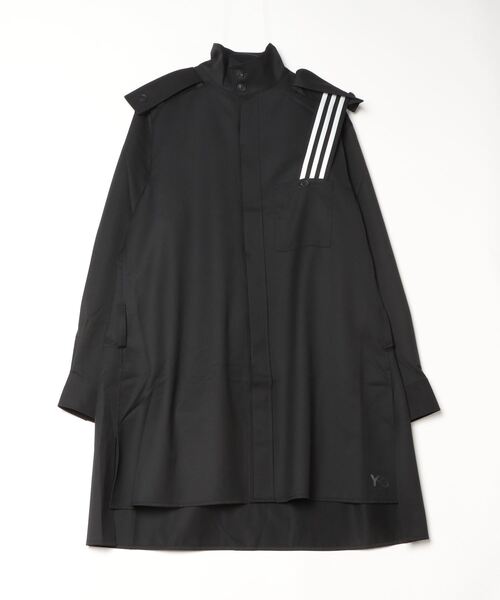 Y-3(ワイスリー)の「Y-3 REFINED WOOL OVERSHIRT(シャツ/ブラウス・メンズ・ブラック・SMALL/LARGE/MEDIUM/X-SMALL/X-LARGE)」の6枚目の写真