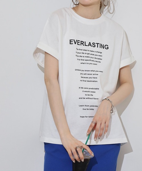 tシャツ hunch USAコットン　プリントTシャツ レディース hunch tシャツ USAコットン プリントTシャツ レディース