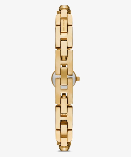 MICHAEL KORS（マイケルコース）の「MINI ASTOR LINK ゴールドトーン ブレスレット ウォッチ（アナログ腕時計・レディース・ゴールド・FREE）」の5枚目の写真