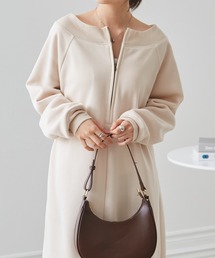 ハーフジップ」に該当するホワイト/白色系のファッション通販