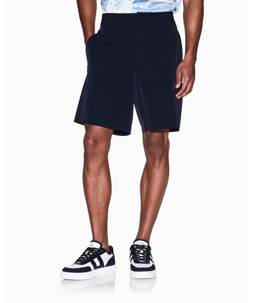 ARMANI EXCHANGE（アルマーニエクスチェンジ）の「【A|X アルマーニ エクスチェンジ】ストレッチナイロン ハーフパンツ（その他パンツ・メンズ・ダークネイビー・28inch/29inch/30inch/32inch/34inch）」の2枚目の写真