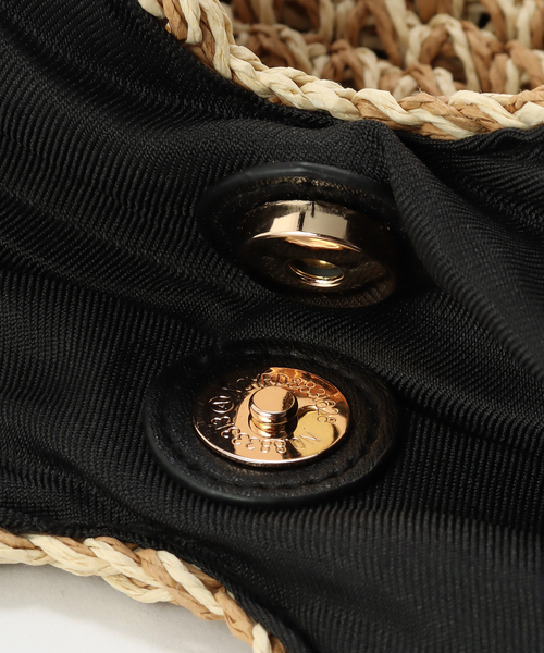 B.C STOCK(ベーセーストック)の「T.S.L/ティーエスエル タッセル付きトートBAG(ショルダーバッグ・レディース・ブラウン/ブラック・FREE)」の9枚目の写真