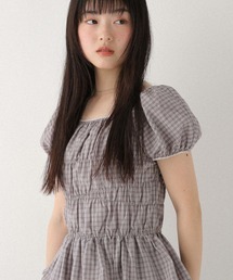 Heather（ヘザー）の「ピコレースシャーリングブラウス　573212（シャツ/ブラウス・レディース）」