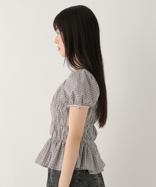 Heather(ヘザー)の「ピコレースシャーリングブラウス 573212(シャツ/ブラウス・レディース・グレー系その他/オフホワイト/ブラック系その他・FREE)」の14枚目の写真
