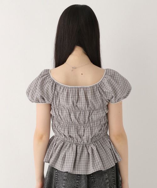 Heather(ヘザー)の「ピコレースシャーリングブラウス 573212(シャツ/ブラウス・レディース・グレー系その他/オフホワイト/ブラック系その他・FREE)」の13枚目の写真