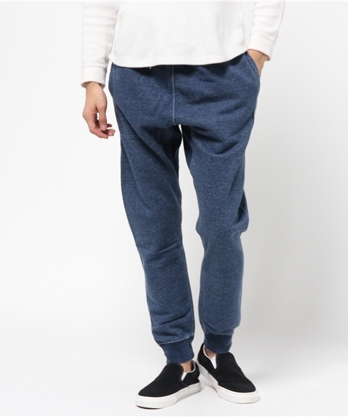 SHIPS JET BLUE（シップスジェットブルー）の「SHIPS JET BLUE(シップス ジェットブルー): 起毛 スウェットフィットインディゴ リブパンツ（その他パンツ・メンズ・ライトブルー/ネイビー・MEDIUM/SMALL/LARGE）」の2枚目の写真
