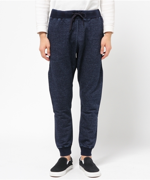 SHIPS JET BLUE（シップスジェットブルー）の「SHIPS JET BLUE(シップス ジェットブルー): 起毛 スウェットフィットインディゴ リブパンツ（その他パンツ・メンズ・ライトブルー/ネイビー・MEDIUM/SMALL/LARGE）」の5枚目の写真