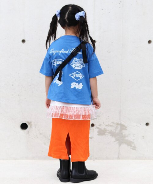 CIAOPANIC TYPY（チャオパニックティピー）の「【KIDS】【India】スカラップレースレイヤードキャミチュニック（キャミソール・キッズ・ホワイト系その他/ホワイト・MEDIUM/LARGE/X-LARGE/XX-LARGE）」の22枚目の写真